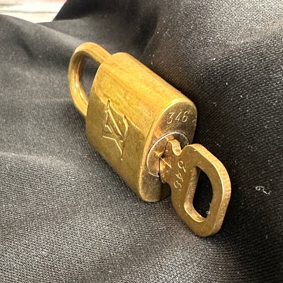 Louis Vuitton Brass Padlock with Key #346 - Picture 2 of 3